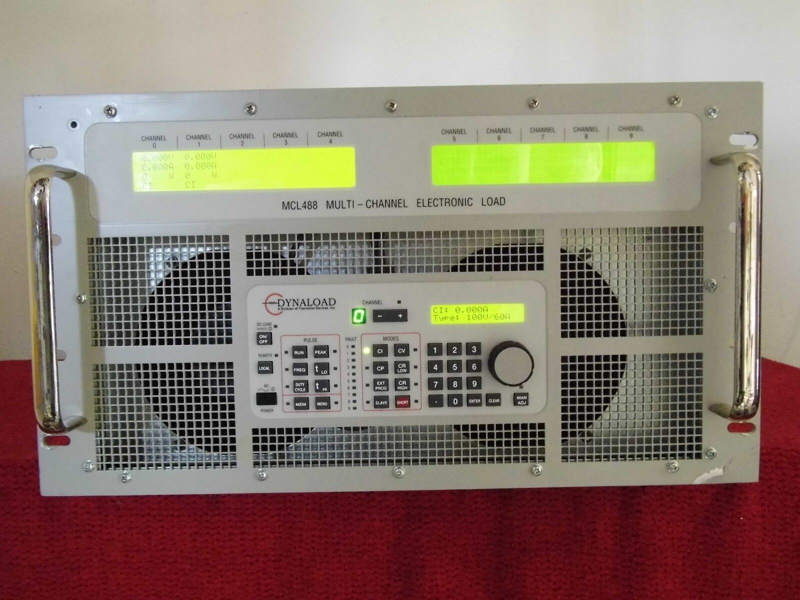 Transistor Devices MCL488 DC Electronic Load mainframe (9 in stock) Transistor Devices MCL488 DC Electronic Load mainframe (9 in stock)
